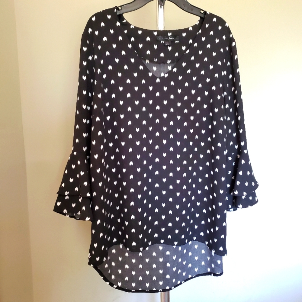 Sloane & Sadie Bell Sleeve Blouse